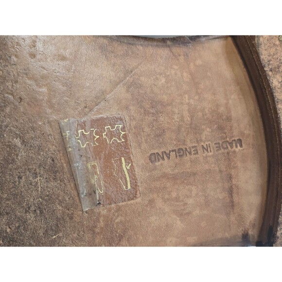 Tricker's Whitman Black Box Derby Brogues Shoes Made In England - Picture 9 of 12